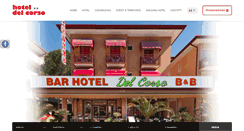 Desktop Screenshot of hoteldelcorsobibione.it